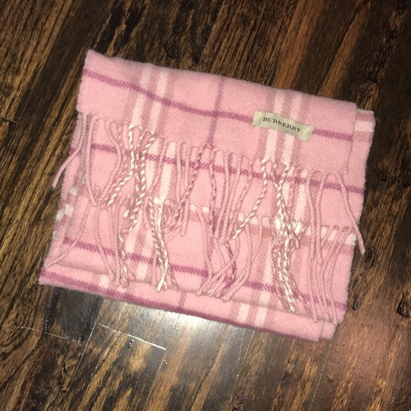 Burberry Other - Girls pink burberry scarf